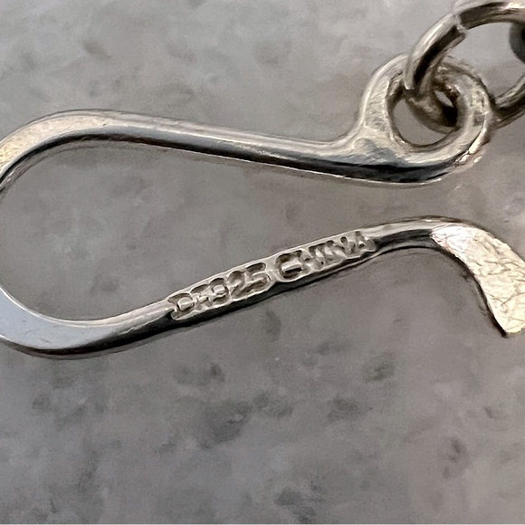 Hessonite Faceted Bead Sterling Silver Necklace - Picture 11 of 13